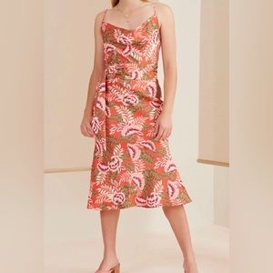 Finders Keepers Songbird Dress in Bronze Floral